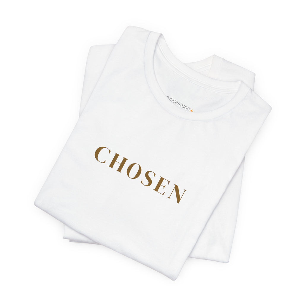 Chosen Graphic Tee — Minimal Inspirational Christian T‑Shirt