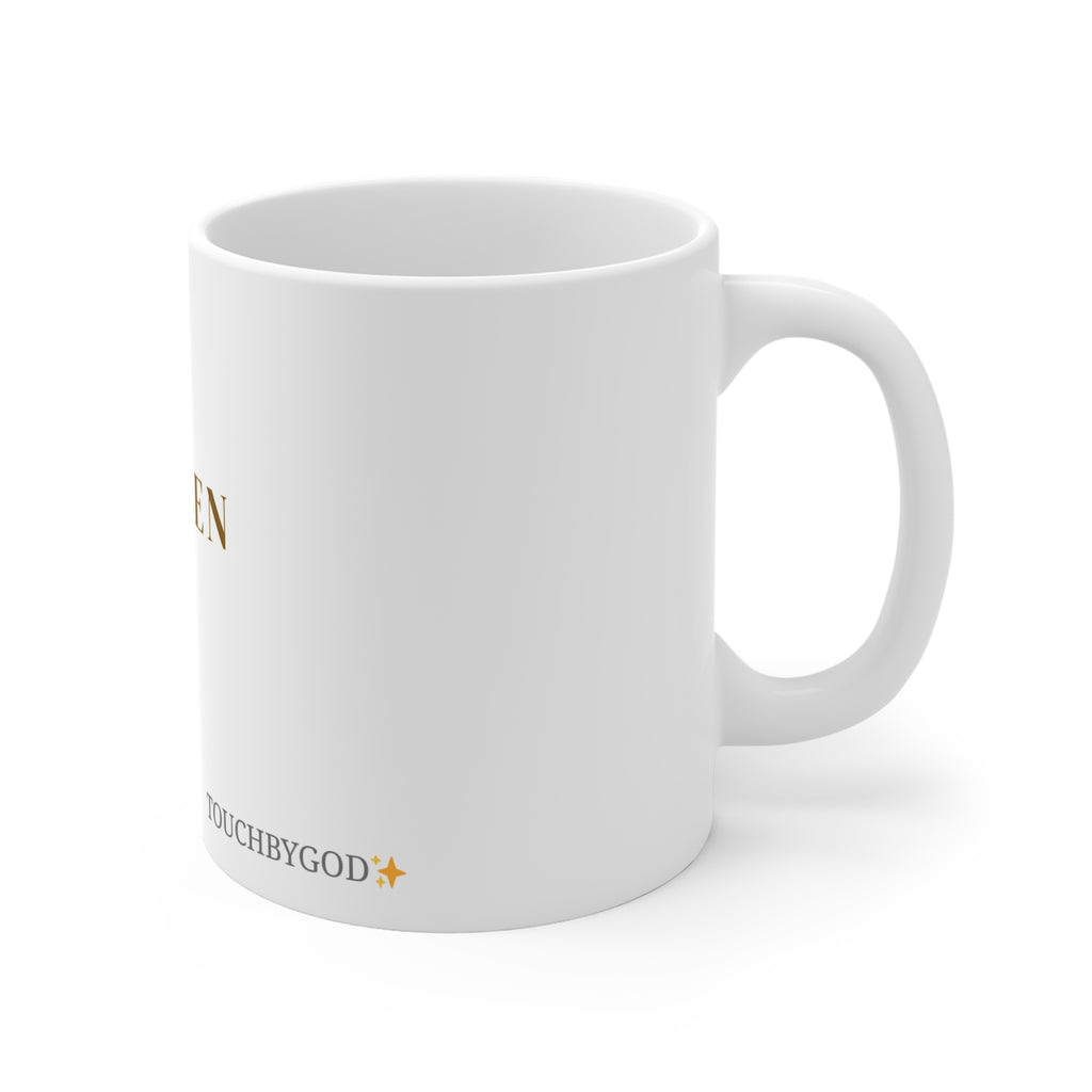 11oz Informational Ceramic Mug — EU Representative & Care Details