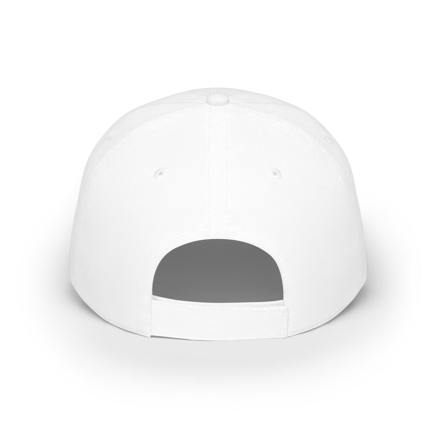 BE LIGHT Embroidered Low Profile Baseball Cap — Gold Tone Motivational Cotton Cap