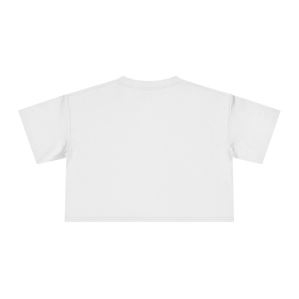 TouchByGod Crop Tee — Minimalist Faith Graphic Women's Cropped T-Shirt