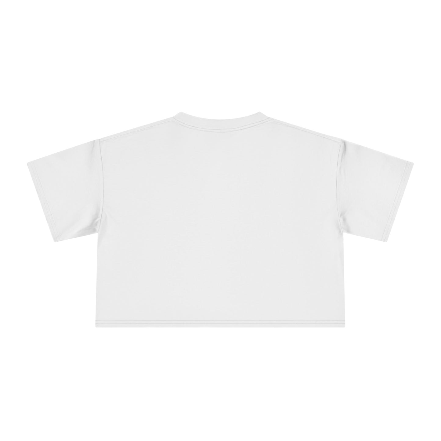 TouchByGod Crop Tee — Minimalist Faith Graphic Women's Cropped T-Shirt
