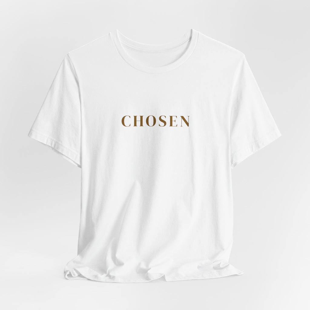 Chosen Graphic Tee — Minimal Inspirational Christian T‑Shirt