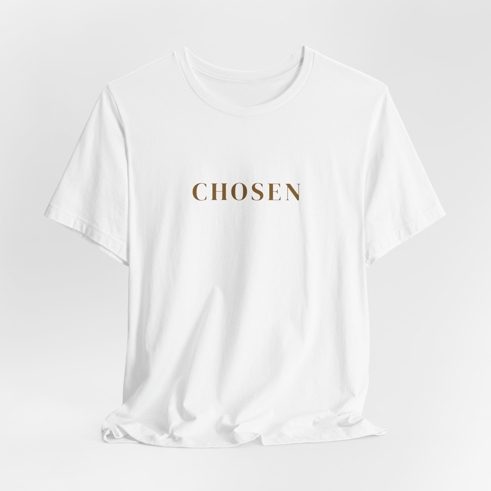 Chosen Graphic Tee — Minimal Inspirational Christian T‑Shirt