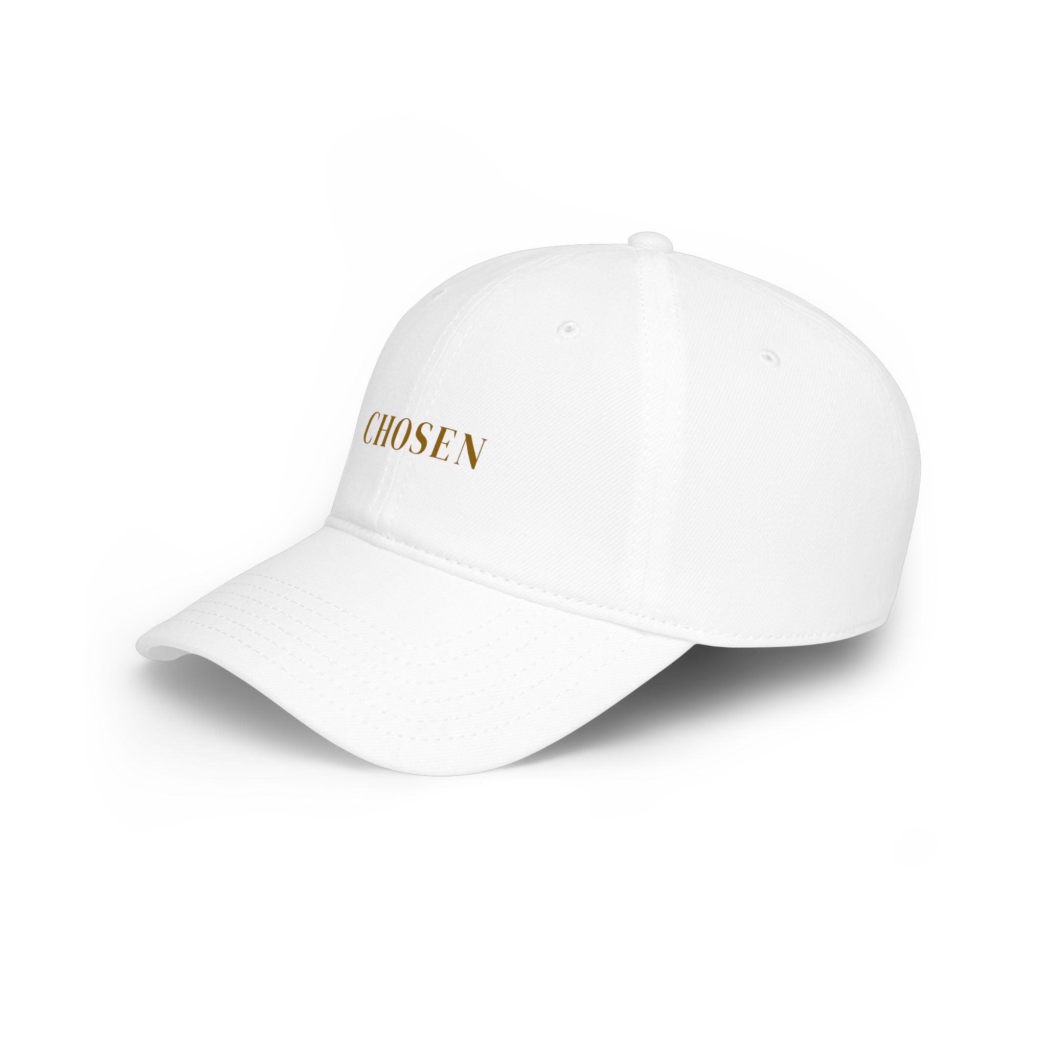Low Profile Baseball Cap - Customizable 100% Cotton Low-Fit Cap