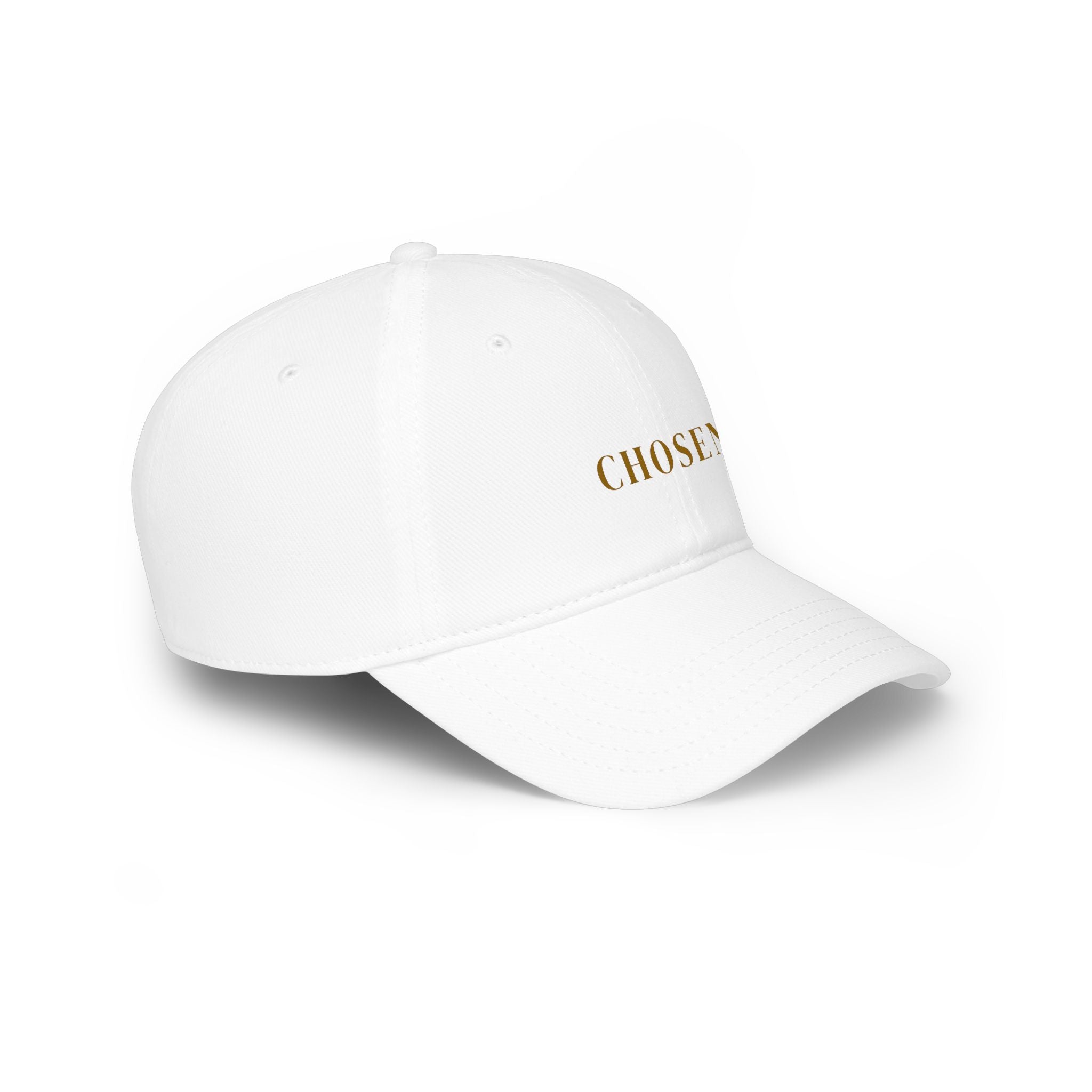 Low Profile Baseball Cap - Customizable 100% Cotton Low-Fit Cap