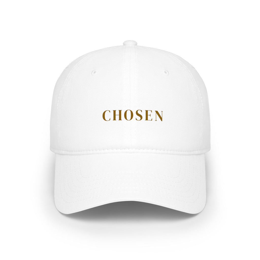 Low Profile Baseball Cap - Customizable 100% Cotton Low-Fit Cap