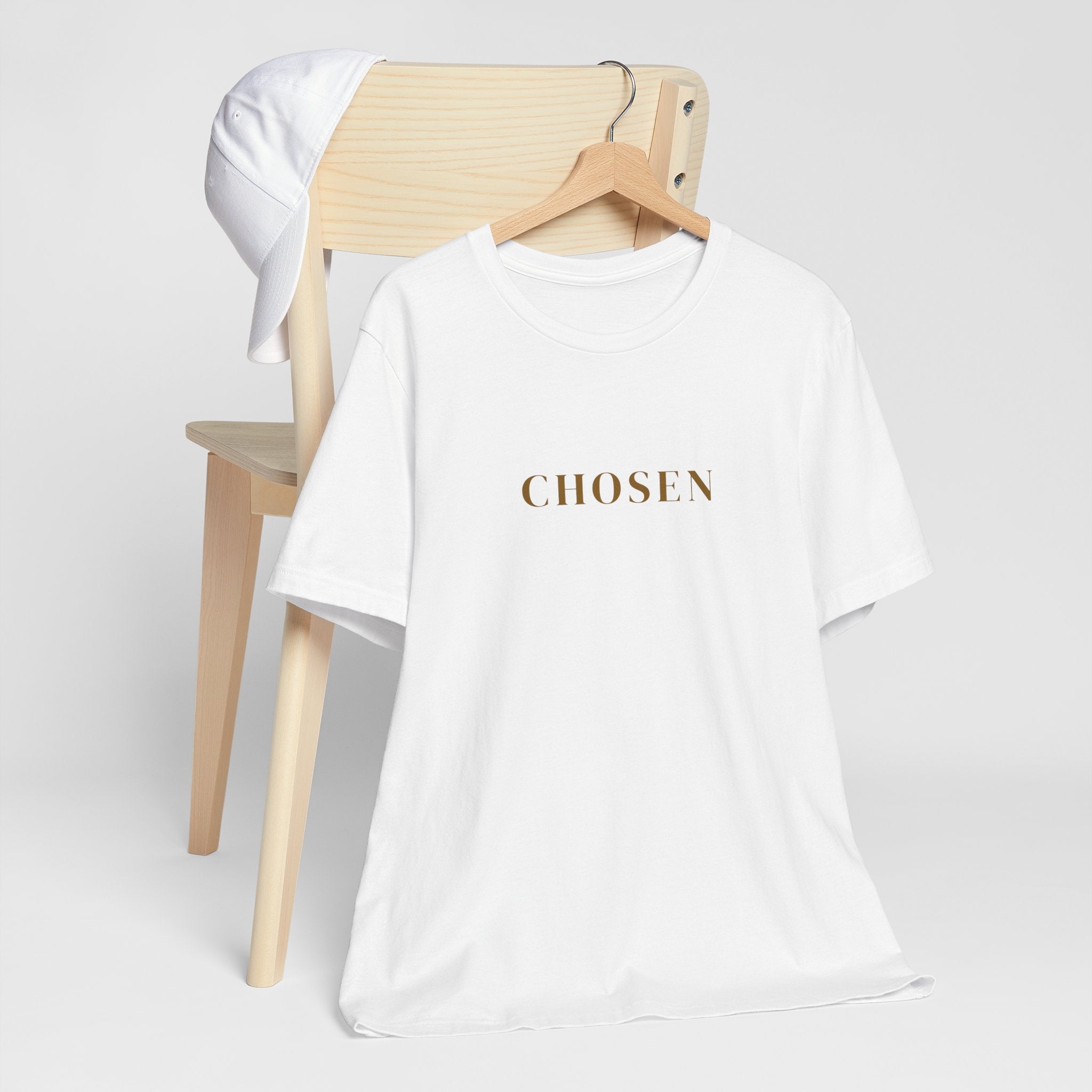 Chosen Graphic Tee — Minimal Inspirational Christian T‑Shirt
